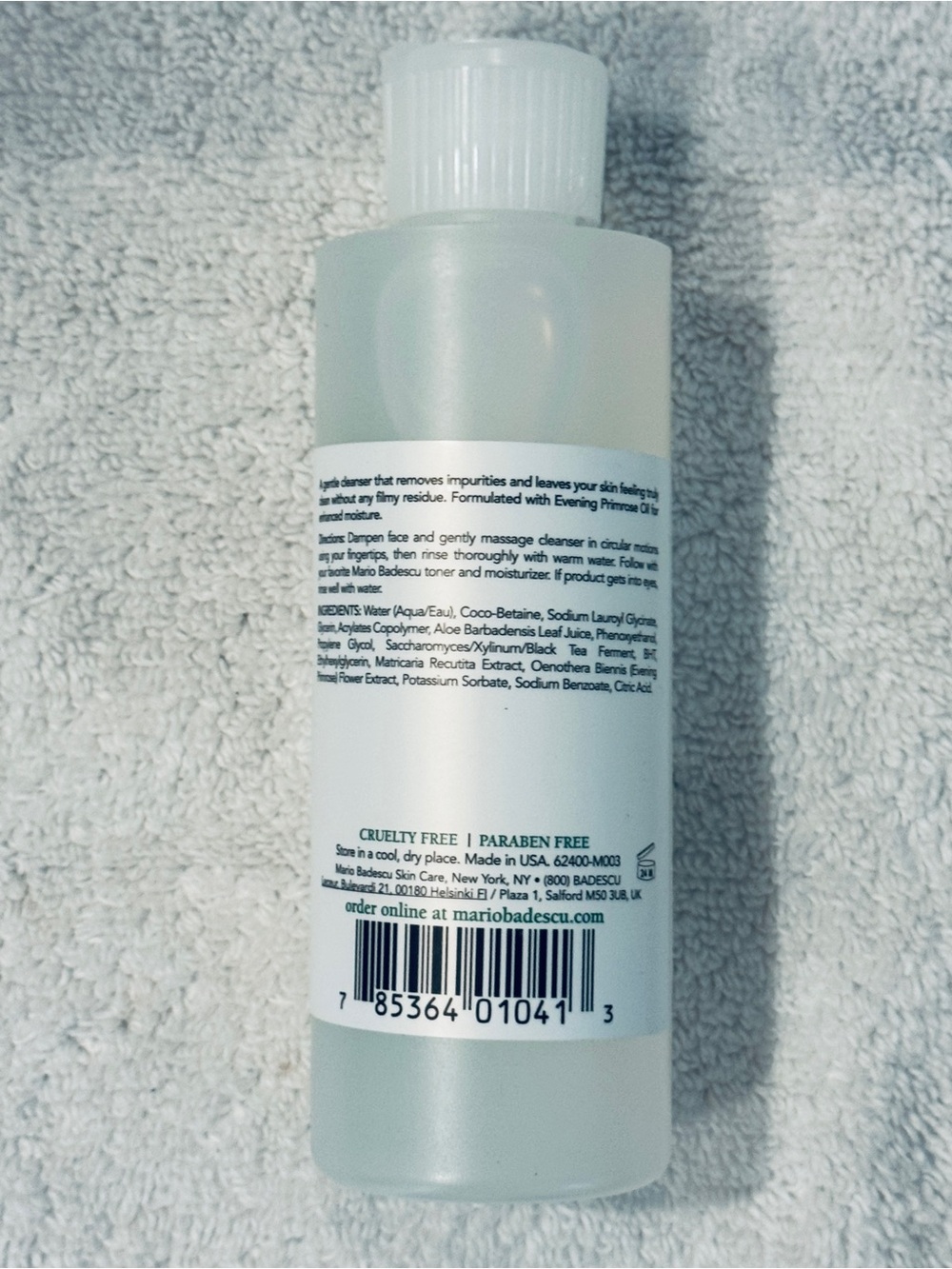 Mario Badescu Gentle Foaming Cleanser 6oz BRAND NEW - Picture 7 of 7